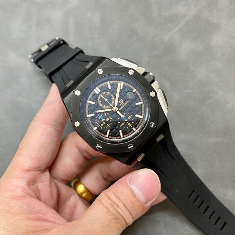 AUDEMARS PIGUET ROYAL OAK OFFSHORE 26405CE BLACK CERAMIC BEST REPLICA 44MM