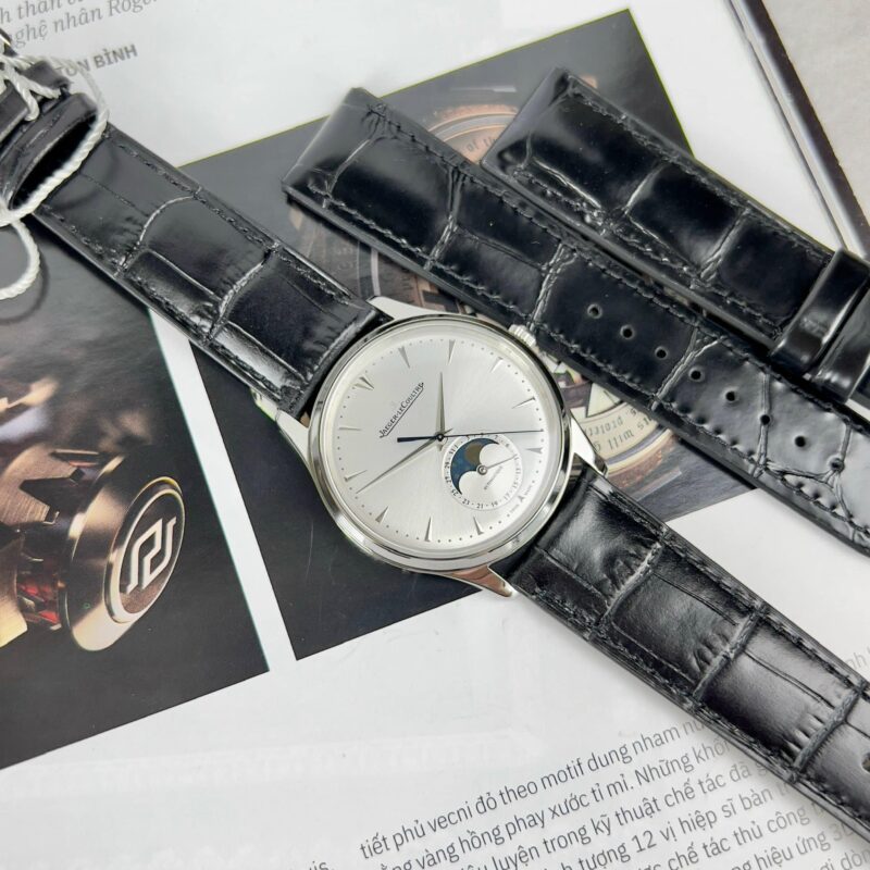 ĐỒNG HỒ JAEGER-LECOULTRE MASTER ULTRA THIN MOONPHASE Q1368430 SILVER DIAL BEST REPLICA 39MM