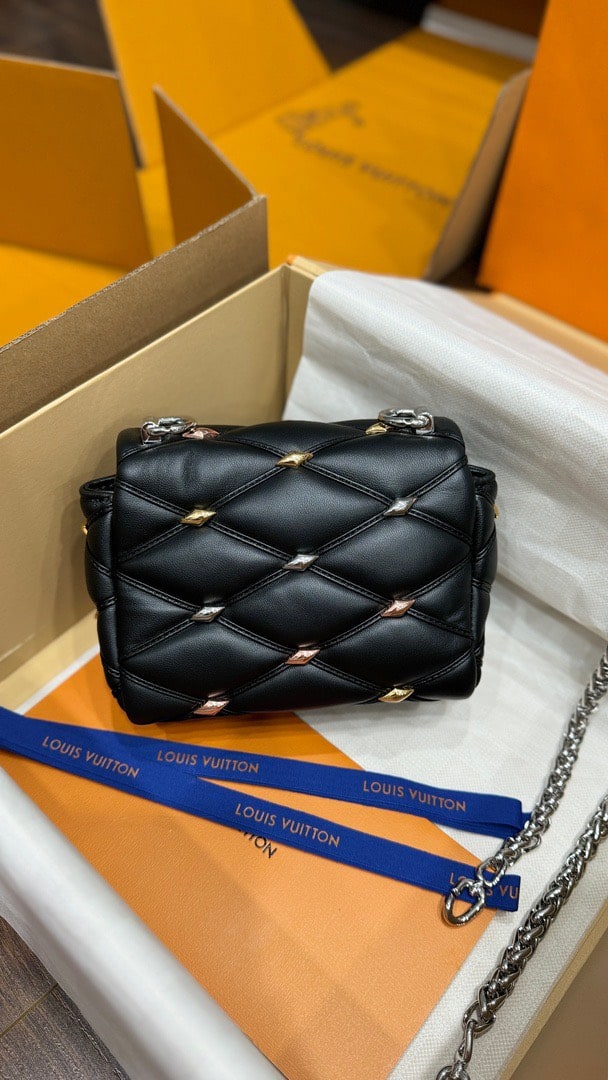 Túi LV Twist Malletage Go 14 Màu Đen - 3