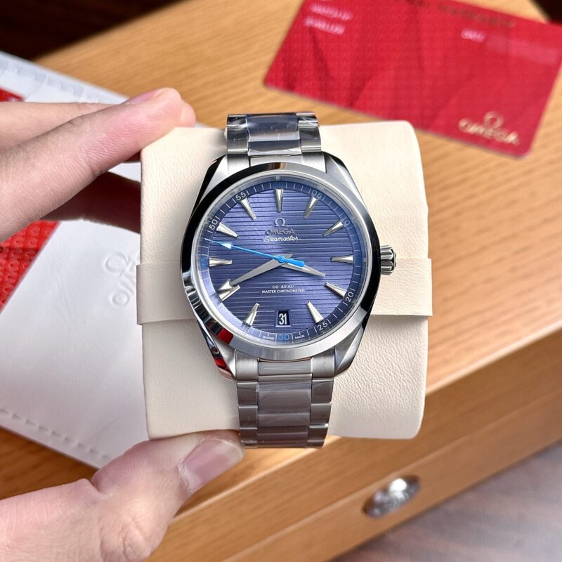 OMEGA SEAMASTER AQUA TERRA BLUE DIAL 220.10.41.21.03.002