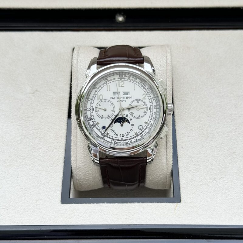 ĐỒNG HỒ PATEK PHILIPPE GRAND COMPLICATIONS 5270G-001 MẶT TRẮNG REPLICA 41MM