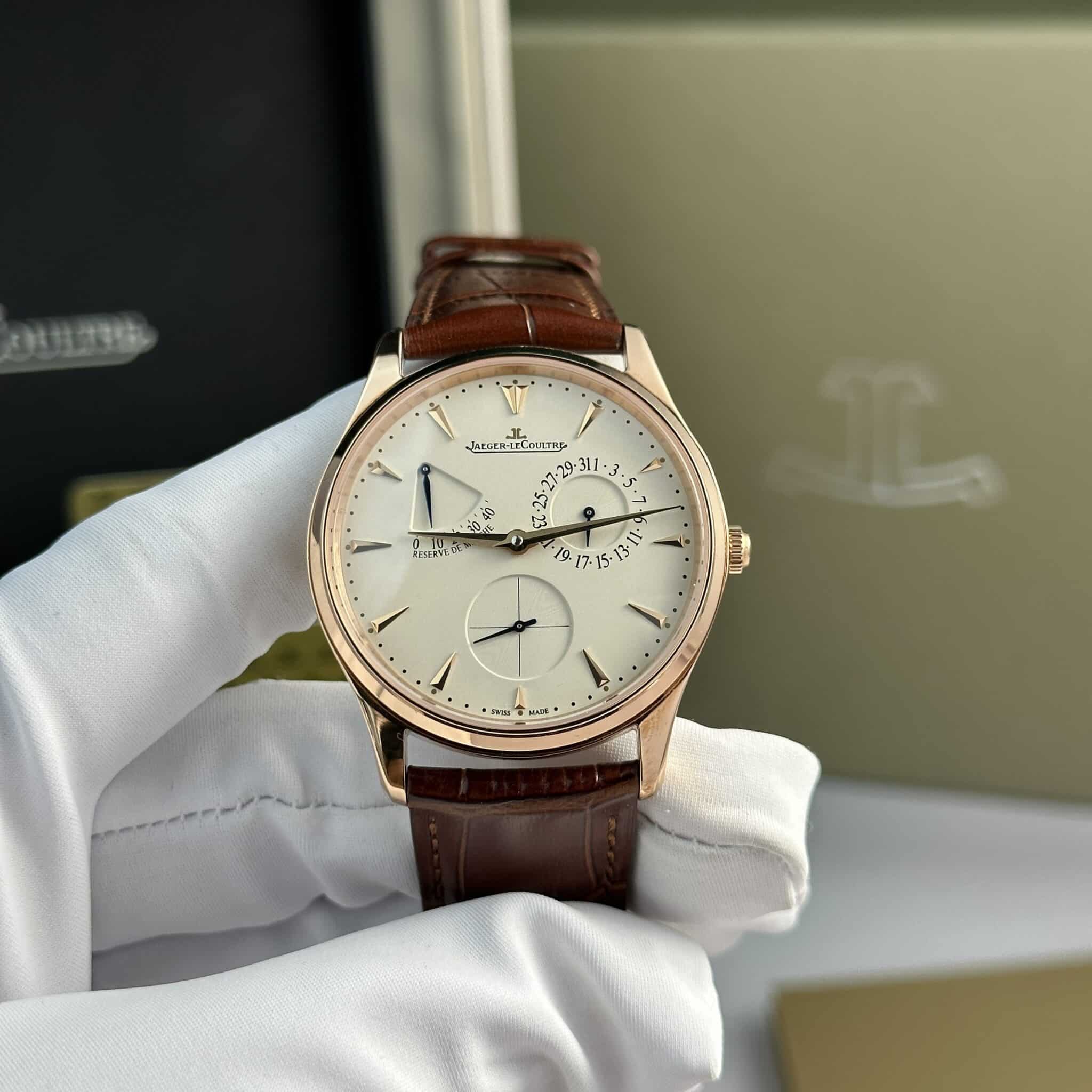 ĐỒNG HỒ JAEGER-LECOULTRE MASTER ULTRA THIN POWER RESERVE Q1372520 VÀNG HỒNG 39MM