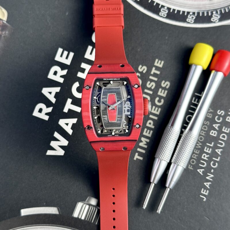 RICHARD MILLE RM07-01 LADY RACING RED CARBON TPT LIMITED EDITION SUPER CLONE