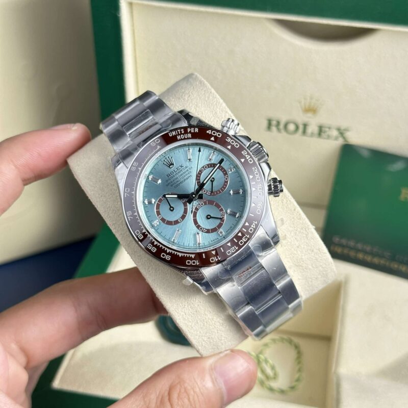 ROLEX DAYTONA 126506 ICE BLUE DIAMOND DIAL SUPER CLONE