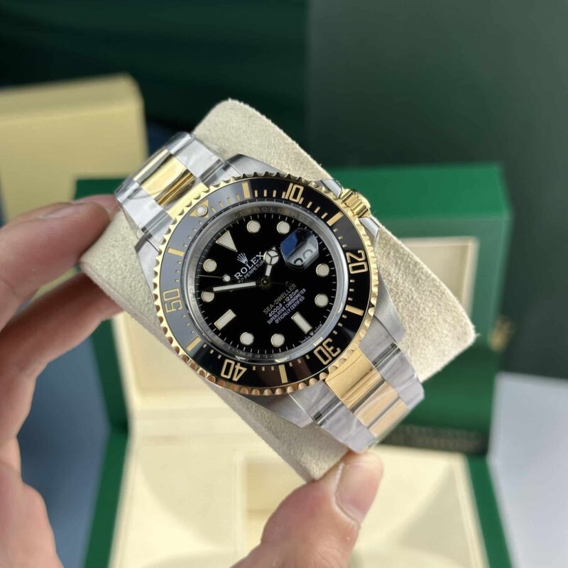 ROLEX SEA-DWELLER 126603 TWO TONE BLACK DIAL BEST REPLICA 43MM